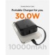 Baterie externa Spigen Essential 10000 mAh 30W cu cablu integrat, neagra (Spigen, Ingredi) by www.silkase.ro Baterie externa Spigen Essential 10000 mAh 30W cu cablu integrat, neagra (Baterii Externe, ABA09023) by www.silkase.ro