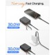 Baterie externa Spigen Essential 10000 mAh 30W cu cablu integrat, neagra (Spigen, Ingredi) by www.silkase.ro Baterie externa Spigen Essential 10000 mAh 30W cu cablu integrat, neagra (Baterii Externe, ABA09023) by www.silkase.ro