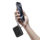 Baterie externa Spigen Essential 10000 mAh 30W cu cablu integrat, neagra (Spigen, Ingredi) by www.silkase.ro Baterie externa Spigen Essential 10000 mAh 30W cu cablu integrat, neagra (Baterii Externe, ABA09023) by www.silkase.ro