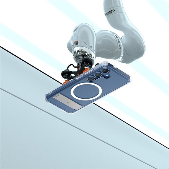 Husa Spigen Ultra Hybrid S MagSafe compatibila cu Samsung Galaxy S25 Clear White (Spigen, S25) by www.silkase.ro Husa Spigen Ultra Hybrid S MagSafe compatibila cu Samsung Galaxy S25 Clear White (S25, ACS09026) by www.silkase.ro