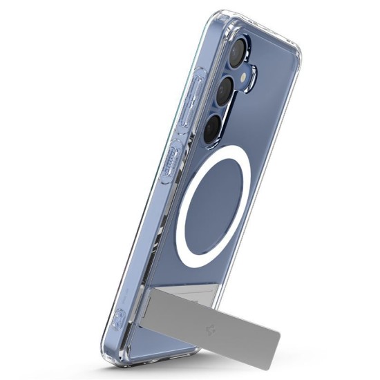 Husa Spigen Ultra Hybrid S MagSafe compatibila cu Samsung Galaxy S25 Clear White (Spigen, S25) by www.silkase.ro Husa Spigen Ultra Hybrid S MagSafe compatibila cu Samsung Galaxy S25 Clear White (S25, ACS09026) by www.silkase.ro