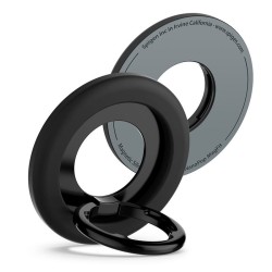 Suport telefon Spigen, silicon, negru