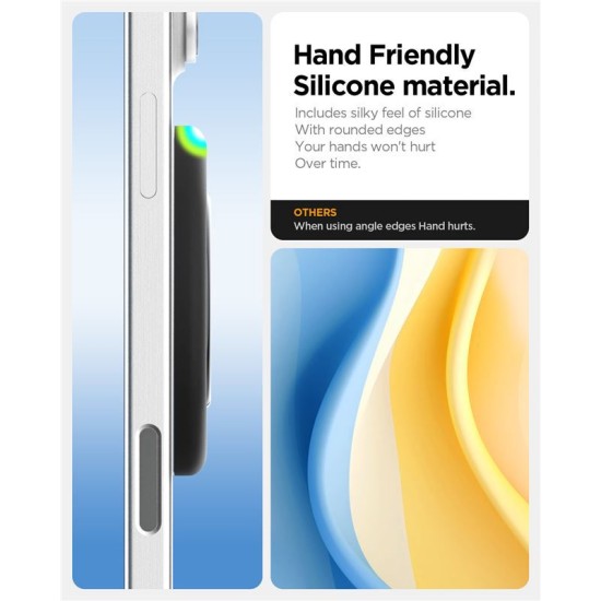 Suport telefon Spigen, silicon, negru (Spigen, Accesorii telefoane) by www.silkase.ro Suport telefon Spigen, silicon, negru (Suporturi Auto și Birou, AMP09029) by www.silkase.ro