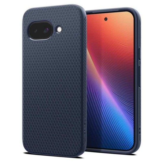 Husa Spigen Liquid Air pentru Google Pixel 9a, albastru navy (Pixel 9a, ACS09040) by www.silkase.ro