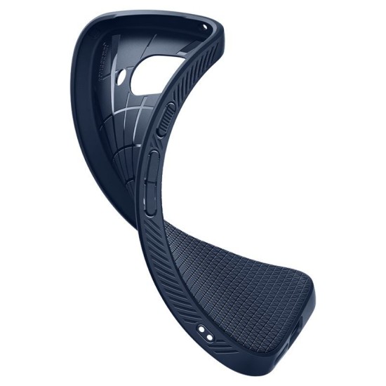 Husa Spigen Liquid Air pentru Google Pixel 9a, albastru navy (Pixel 9a, ACS09040) by www.silkase.ro