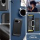 Husa Spigen Rugged Armor pentru Google Pixel 9a, Magsafe, negru mat (Pixel 9a, ACS09041) by www.silkase.ro