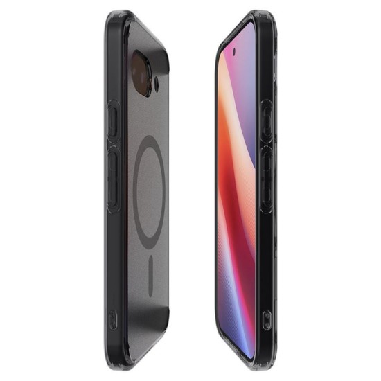 Husa Spigen Ultra Hybrid pentru Google Pixel 9a, Magsafe, frost black (Pixel 9a, ACS09045) by www.silkase.ro