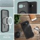Husa Spigen Ultra Hybrid pentru Google Pixel 9a, Magsafe, frost black (Pixel 9a, ACS09045) by www.silkase.ro