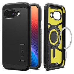 Husa Spigen Tough Armor pentru Google Pixel 9a, Magsafe, negru