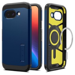 Husa Spigen Tough Armor pentru Google Pixel 9a, Magsafe, albastru navy