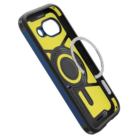 Husa Spigen Tough Armor pentru Google Pixel 9a, Magsafe, albastru navy (Spigen, Pixel 9a) by www.silkase.ro Husa Spigen Tough Armor pentru Google Pixel 9a, Magsafe, albastru navy (Pixel 9a, ACS09047) by www.silkase.ro
