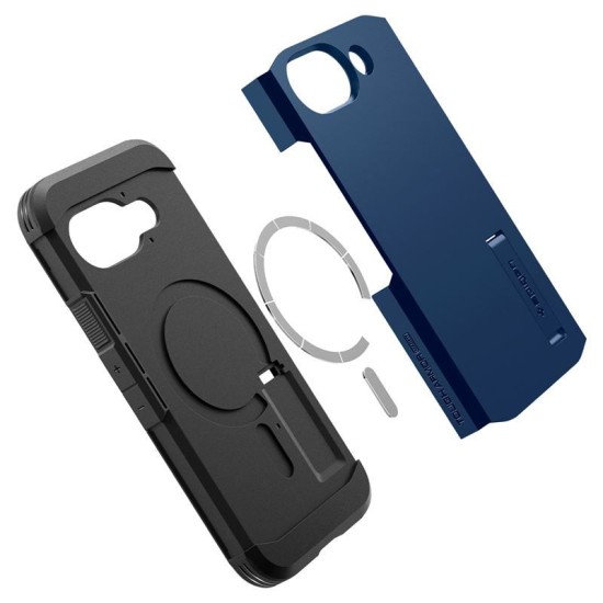 Husa Spigen Tough Armor pentru Google Pixel 9a, Magsafe, albastru navy (Spigen, Pixel 9a) by www.silkase.ro Husa Spigen Tough Armor pentru Google Pixel 9a, Magsafe, albastru navy (Pixel 9a, ACS09047) by www.silkase.ro