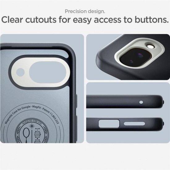 Husa Spigen Nano Pop pentru Google Pixel 9a, Magsafe, negru sesame (Spigen, Pixel 9a) by www.silkase.ro Husa Spigen Nano Pop pentru Google Pixel 9a, Magsafe, negru sesame (Pixel 9a, ACS09065) by www.silkase.ro