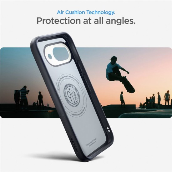 Husa Spigen Nano Pop pentru Google Pixel 9a, Magsafe, negru sesame (Spigen, Pixel 9a) by www.silkase.ro Husa Spigen Nano Pop pentru Google Pixel 9a, Magsafe, negru sesame (Pixel 9a, ACS09065) by www.silkase.ro