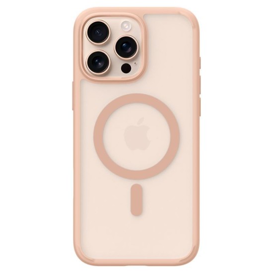 Husa Spigen Ultra Hybrid T MagSafe compatibila cu iPhone 16 Pro Max Frost Rose Titanium (iPhone 16 Pro Max, ACS09069) by www.silkase.ro