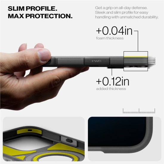 Husa Spigen Tough Armor T MagSafe compatibila cu iPhone 16 Pro Frost Black (Spigen, iPhone 15 Pro) by www.silkase.ro Husa Spigen Tough Armor T MagSafe compatibila cu iPhone 16 Pro Frost Black (iPhone 15 Pro, ACS09072) by www.silkase.ro