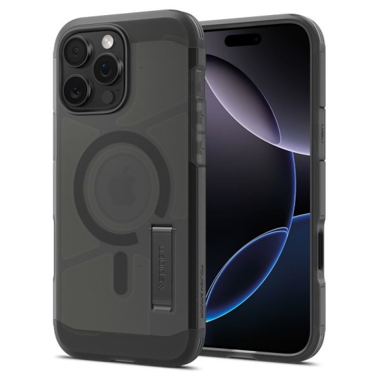 Husa Spigen Tough Armor T MagSafe compatibila cu iPhone 16 Pro Frost Black (Spigen, iPhone 15 Pro) by www.silkase.ro Husa Spigen Tough Armor T MagSafe compatibila cu iPhone 16 Pro Frost Black (iPhone 15 Pro, ACS09072) by www.silkase.ro