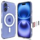 Husa telefon Spigen Ultra Hibrid "T" MagSafe, TPU, transparenta/alb, compatibila cu iPhone 16 (Spigen, iPhone 16) by www.silkase.ro Husa telefon Spigen Ultra Hibrid "T" MagSafe, TPU, transparenta/alb, compatibila cu iPhone 16 (iPhone 16, ACS09073) by www.silkase.ro