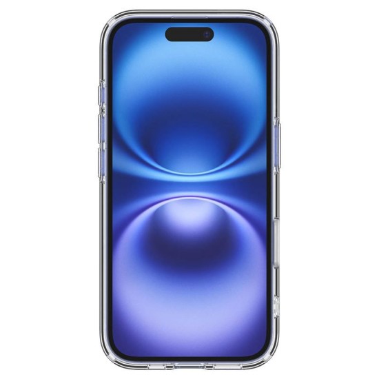 Husa telefon Spigen Ultra Hibrid "T" MagSafe, TPU, transparenta/alb, compatibila cu iPhone 16 (Spigen, iPhone 16) by www.silkase.ro Husa telefon Spigen Ultra Hibrid "T" MagSafe, TPU, transparenta/alb, compatibila cu iPhone 16 (iPhone 16, ACS09073) by www.silkase.ro