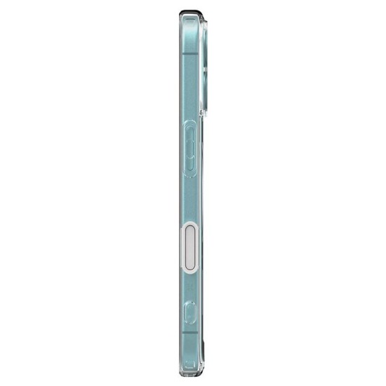 Husa telefon Spigen Ultra Hibrid "T" MagSafe, TPU, transparenta/alb, compatibila cu iPhone 16 (Spigen, iPhone 16) by www.silkase.ro Husa telefon Spigen Ultra Hibrid "T" MagSafe, TPU, transparenta/alb, compatibila cu iPhone 16 (iPhone 16, ACS09073) by www.silkase.ro