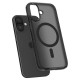 Husa telefon Spigen Ultra Hibrid T MagSafe, protectie hibrida, negru, compatibila cu Apple iPhone 16 (iPhone 16, ACS09074) by www.silkase.ro