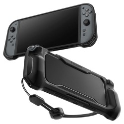 Husa de protectie robusta Spigen Rugged Armor pentru Nintendo Switch 2, negru mat