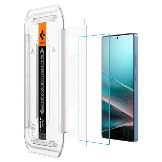 Set 2 folii Spigen tR EZ Fit HD pentru Samsung Galaxy S25 Ultra, transparenta (S25 Ultra, AGL09082) by www.silkase.ro