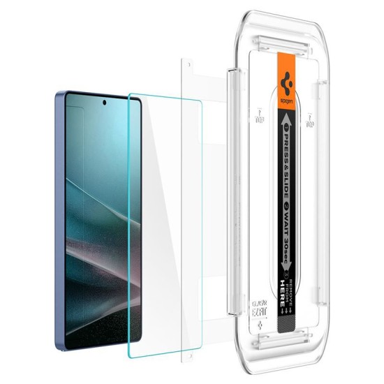 Set 2 folii Spigen tR EZ Fit HD pentru Samsung Galaxy S25 Ultra, transparenta (S25 Ultra, AGL09082) by www.silkase.ro