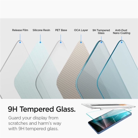 Set 2 folii Spigen tR EZ Fit HD pentru Samsung Galaxy S25 Ultra, transparenta (S25 Ultra, AGL09082) by www.silkase.ro