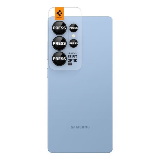 Set 2 folii Spigen Optik Pro HD pentru Samsung Galaxy S25 Ultra, camere (Spigen, S25 Ultra) by www.silkase.ro Set 2 folii Spigen Optik Pro HD pentru Samsung Galaxy S25 Ultra, camere (S25 Ultra, AGL09084) by www.silkase.ro
