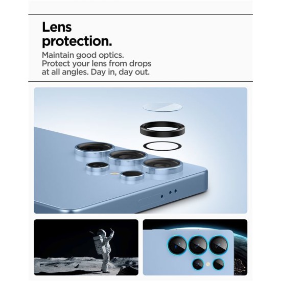 Set 2 folii Spigen Optik Pro HD pentru Samsung Galaxy S25 Ultra, camere (Spigen, S25 Ultra) by www.silkase.ro Set 2 folii Spigen Optik Pro HD pentru Samsung Galaxy S25 Ultra, camere (S25 Ultra, AGL09084) by www.silkase.ro