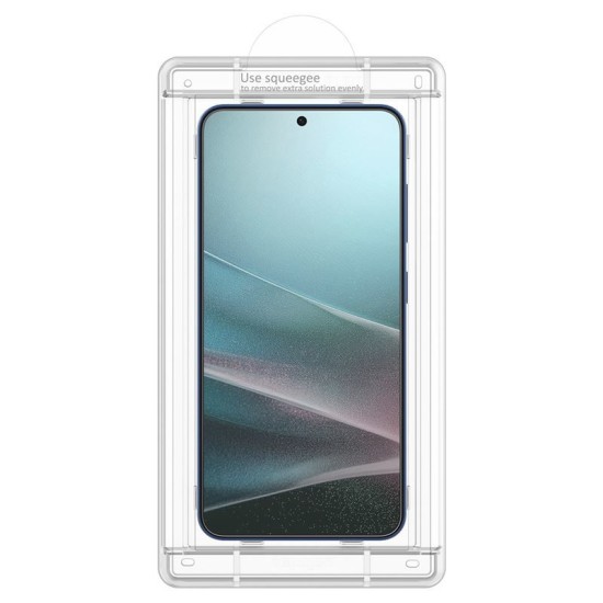 Folie silicon Spigen EliteShield EZ Fit HD pentru Samsung Galaxy S25 Plus, transparenta (S25 Plus, AFL09087) by www.silkase.ro