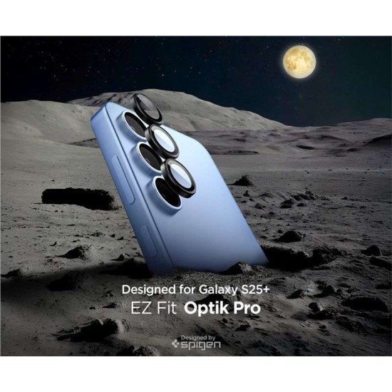 Set 2x3 protectii sticla camera foto Spigen Optik Pro EZ FIT HD compatibil cu Samsung Galaxy S25 Plus Black (Spigen, Ingredi) by www.silkase.ro Set 2x3 protectii sticla camera foto Spigen Optik Pro EZ FIT HD compatibil cu Samsung Galaxy S25 Plus Black (Ingredi, AGL09088) by www.silkase.ro