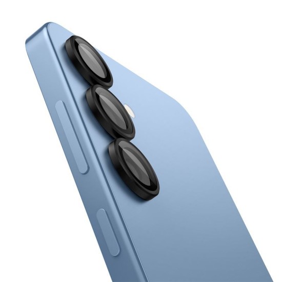 Set 2x3 protectii sticla camera foto Spigen Optik Pro EZ FIT HD compatibil cu Samsung Galaxy S25 Plus Black (Spigen, Ingredi) by www.silkase.ro Set 2x3 protectii sticla camera foto Spigen Optik Pro EZ FIT HD compatibil cu Samsung Galaxy S25 Plus Black (Ingredi, AGL09088) by www.silkase.ro