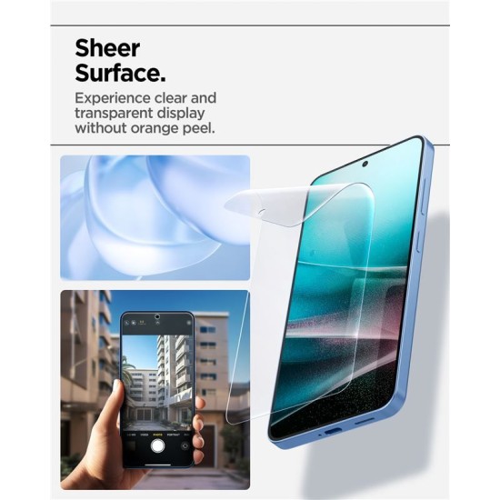 Folie silicon Spigen EliteShield EZ Fit HD pentru Samsung Galaxy S25, transparenta (Spigen, S25) by www.silkase.ro Folie silicon Spigen EliteShield EZ Fit HD pentru Samsung Galaxy S25, transparenta (S25, AFL09091) by www.silkase.ro