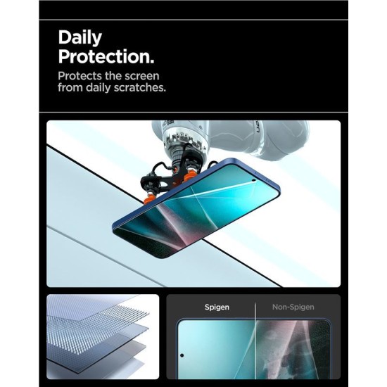 Folie silicon Spigen EliteShield EZ Fit HD pentru Samsung Galaxy S25, transparenta (Spigen, S25) by www.silkase.ro Folie silicon Spigen EliteShield EZ Fit HD pentru Samsung Galaxy S25, transparenta (S25, AFL09091) by www.silkase.ro