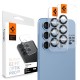 Set 2x3 protectii sticla camera foto Spigen Optik Pro EZ FIT HD compatibil cu Samsung Galaxy S25 Black (Ingredi, AGL09092) by www.silkase.ro