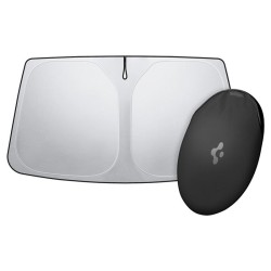 Parasolar parbriz Spigen pentru Tesla Model X, negru