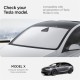 Parasolar parbriz Spigen pentru Tesla Model X, negru (Accesorii auto, ACP09094) by www.silkase.ro