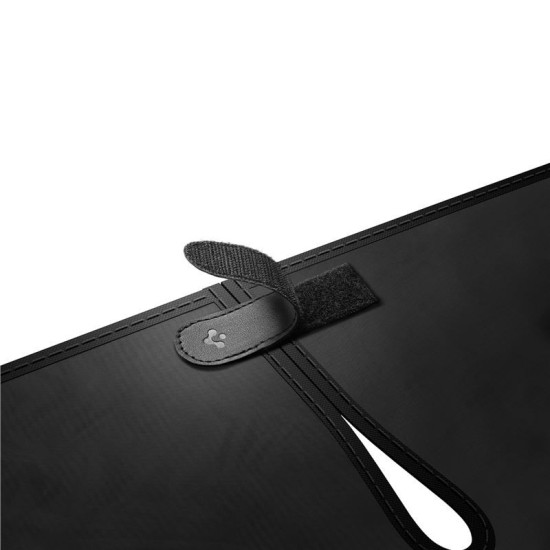 Parasolar parbriz Spigen pentru Tesla Model X, negru (Accesorii auto, ACP09094) by www.silkase.ro