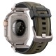 SPIGEN Brățară Set DuraPro Armor (Nylon/TPU) Apple Watch 49/46/45/44mm (Ultra 3-1/Seria 11), Verde Militar (Ingredi, AMP09102) by www.silkase.ro
