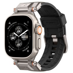 Pachet 1 x Curea Spigen DuraPro Armor pentru smartwatch, gri, 44x45x46x49mm