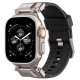 Pachet 1 x Curea Spigen DuraPro Armor pentru smartwatch, gri, 44x45x46x49mm (Ingredi, AMP09104) by www.silkase.ro