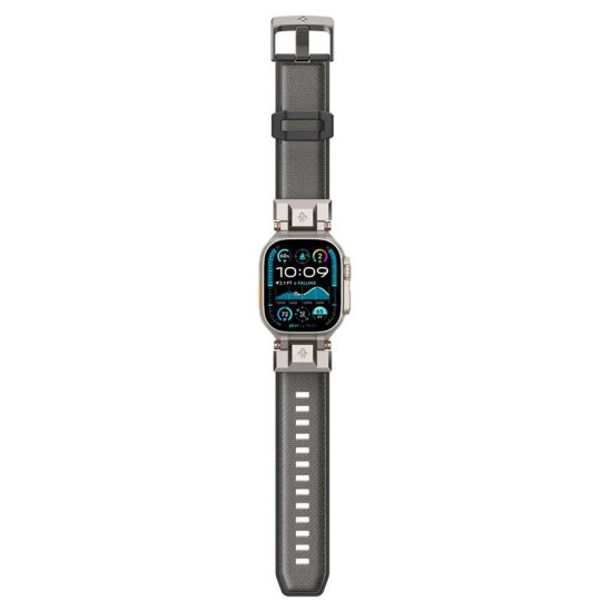 Pachet 1 x Curea Spigen DuraPro Armor pentru smartwatch, gri, 44x45x46x49mm (Ingredi, AMP09104) by www.silkase.ro