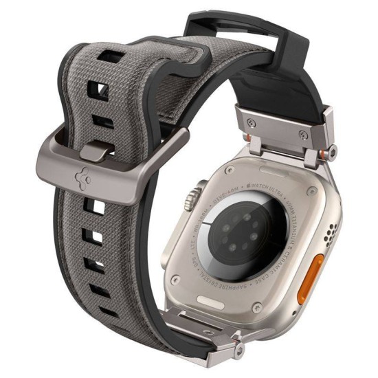 Pachet 1 x Curea Spigen DuraPro Armor pentru smartwatch, gri, 44x45x46x49mm (Ingredi, AMP09104) by www.silkase.ro