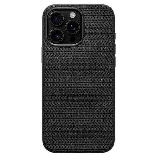 Husa de protectie Spigen Liquid Air T MagSafe pentru iPhone 16 Pro, negru mat (Spigen, Ingredi) by www.silkase.ro Husa de protectie Spigen Liquid Air T MagSafe pentru iPhone 16 Pro, negru mat (iPhone 16 Pro, ACS09116) by www.silkase.ro
