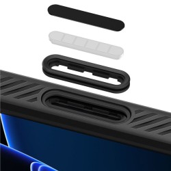 Husa de protectie Spigen Liquid Air T MagSafe pentru iPhone 16 Pro, negru mat Husa de protectie Spigen Liquid Air T MagSafe pentru iPhone 16 Pro, negru mat