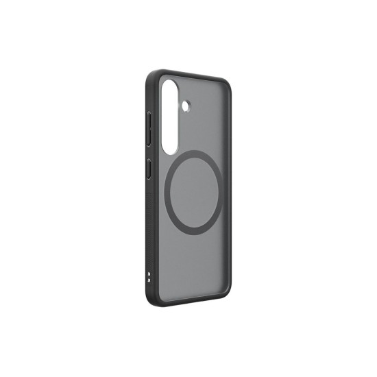 Husa Originala Samsung by Spigen Capella Magnetic pentru Galaxy S25, Negru Matuit (Frost Black) (Bakr, GP-FPS931PGBJW) by www.silkase.ro