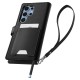 Husa Spigen Wallet S pentru Samsung Galaxy S25 Ultra, black (S25 Ultra, ACS09124) by www.silkase.ro