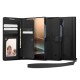 Husa Spigen Wallet S pentru Samsung Galaxy S25 Ultra, black (S25 Ultra, ACS09124) by www.silkase.ro